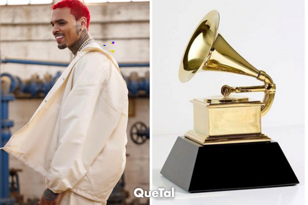 El berrinche del Chris Brown al quedarse sin un Grammy